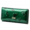 Gregorio BTS-100 zelená dámska kožená peňaženka 18,5 x 9,5 x 3,5 cm