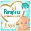 Pampers Premium Care veľkosť 1, 26 Plienok, 2kg-5kg