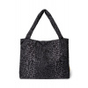 STUDIO NOOS - Puffy MOM BAG | Black Leopard