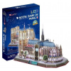 CUBICFUN Svietiace 3D puzzle Notre Dame 149 dielikov