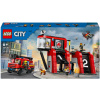 LEG LEGO CITY Hasičská stanica s hasičským vozidlom 60414 STAVEBNICE