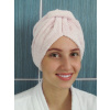 Turban do kúpeľne - Skelly | Frote bavlna | Svetloružový | S