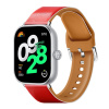 eses Silikónový remienok kombinovaný pre Xiaomi Redmi Watch 4, Smart Band 8 Pro a 9 Pro - Červený