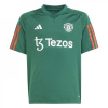 adidas Manchester United Tiro 23 Training Jersey 2023 2024 Juniors Green/Red 13-14 Years