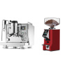 Rocket Espresso R NINE ONE + Eureka Mignon Specialita Smart, CR ferrari red