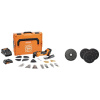 Fein AMM 500 PLUS CE-Set multifunkčný nástroj vr. 2x aku, vr. nabíjačky, vr. príslušenstva, + púzdro, 18 V, 2 Ah, 71293868000; 71293868000