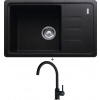 Franke BSG 611-62 onyx + Franke FC 6018.071 LINA onyx