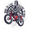 CUKROVÁ TLAČ jedlý obrázok na tortu Cukrová hmota Motocyklista #3 + MENO TEXT
