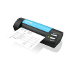Plustek MobileOffice S602 Skener na vizitky 1200 x 1200 DPI A6 Čierna, Modrá (PLUS-MO-S602)