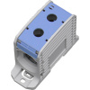 HoraeTec 087910-1-3 radová svorkovnice PA svetlo sivá (RAL 7035), modrá 1-pólový 420 A, 340 A 600 V Typ vodiča = N; 087910-1-3