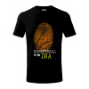 Basketball is my DNA - Tričko detské bavlnené - 104-110cm / 3-4 roky ( Čierna )