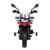 Ramiz BMW F850 GS Detský motocykel na batérie červený + asistenčné kolieska + LED audio + pomalý štart + EVA