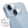 AppleMix Tvrdené sklo pre Apple iPhone 13 / 13 mini - na objektív zadného fotoaparátu - 2,5D - priehľadné