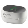 Poly Voyager Free 60+ MS Teams bluetooth headset, BT700 USB-A adaptér, dotykové nabíjecí pouzdro, bílá 7Y8G7AA