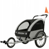 Detský príves na bicykel Jogger Transport 3v1 na bicykel pre 2 osoby