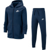 Nike Fleece Tracksuit Junior Boys Navy/White 9-10 rokov