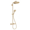 Hansgrohe 26890140 Croma Select S termostatický stĺp 280 1jet, kartáčovaný bronz HG 26890140