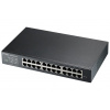 ZyXEL ZyXEL GS1915-24E, 24-port GbE Smart hybrid mode Switch, standalone or NebulaFlex Cloud, rackmount, fanless