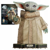 STAR WARS PUZZLE 3D GROGU MANDALORIAN FIGÚRKA BABY YODA MODEL 4D BUILD