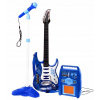 Detský hudobný nástroj - Gitara s príslušenstvom pre deti 6+ zosilňovač modrej hudby + m (Gitara s príslušenstvom pre deti 6+ zosilňovač modrej hudby + m)