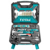 Sada nářadí a vrtáků, 120ks, HSS TOTAL-TOOLS