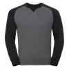 Authentic Baseball Sweat Russell Sweatshirt šedá 3XL RUSSELL 5904882235442