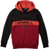 O'Neill BLOCKED ANORAK HOODY červená,čierna Chlapčenská mikina 128