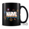 Keramický hrnček Marvel: Dúhové logo - Marvel