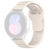 Techsuit - Watchband 20mm (W050) remienok pre Samsung Galaxy Watch 4/5/Active 2, Huawei Watch GT 3 (42 mm)/GT 3 Pro (43 mm) – béžový KF2317645
