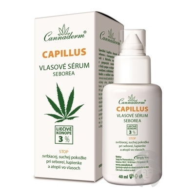 CANNADERM CAPILLUS SERUM SEBOREA 40ML