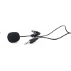 Mikrofon s klipsnou, GEMBIRD MIC-C-01, černý MIK051121 Gembird