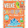 Svojtka Dino ostrov - Veľké samolepky pre malé ruky