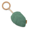 NEW BABY Detské hryzátko Leaf mint 16x14 zelená