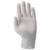 Ochranné rukavice, jednorazové, latex, veľkosť: M/8, pudrované