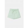 Detské bavlnené šortky United Colors of Benetton 47RGG9030.P.Seasonal zelená 104