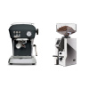 Ascaso Dream ONE, Anthracite + Eureka Mignon Specialita Compatto, CR chrome