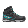 Topánky SCARPA Mescalito TRK GTX W dark antracite/tropical green US 8,5 / UK 6,5 / EU 40