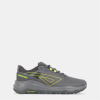 Karrimor Tempo Trail Trainers Mens Grey/Lime 10 (45)