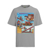 Hattree Retro Donkey Kong Nintendo DS Series Mario Affen Game T-Shirt Herren 1 Up Level