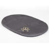 Oválny vankúš R6, grafitový