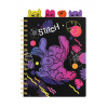 Coolpack Zápisník špirálový A5 so záložkami Stitch Black