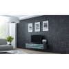 Cama Meble Tv stolík VIGO NEW 140, sivý mat/sivý lesk