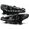 LAMPY PRE PEUGEOT 207 05.06-06.12 ČIERNE W/MOTOR