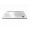AQUATEK BENT 120 x 90cm obdĺžniková sprchová vanička, protišmyková úprava, liaty mramor, biela, BENT120X90