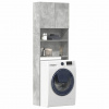 Skříňka na pračku Concrete Grey 64x24x190 cm Dřevěná konstrukce Concrete grey 859130