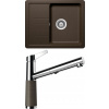 Set Schock S1-5 (dřez Toledo D-100XS Bronze + baterie SC-510.120 Bronze)
