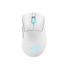 ASUS myš ROG Keris II Origin, bezdrátová herní myš, bílá