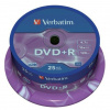 Prázdný disk DVD 4,7 GB 16X DVD plus R 25 ks Verbatim
