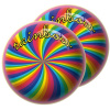 Míč duhový fluorine 22 cm