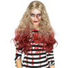Parochňa - ZOMBIE DELUXE - blond zvlnená so zakrvavenými vlasmi
